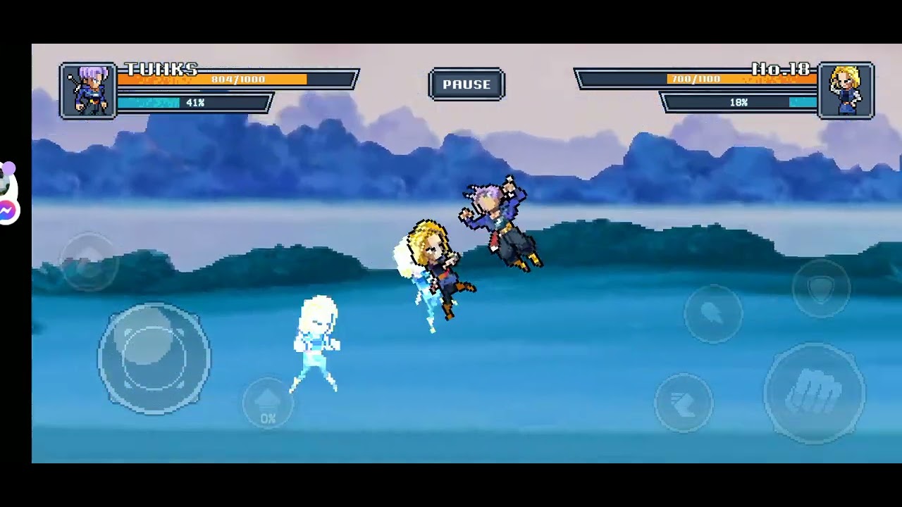 Legendary Figther :  Battle of 
God's  Tunks VS No,18

