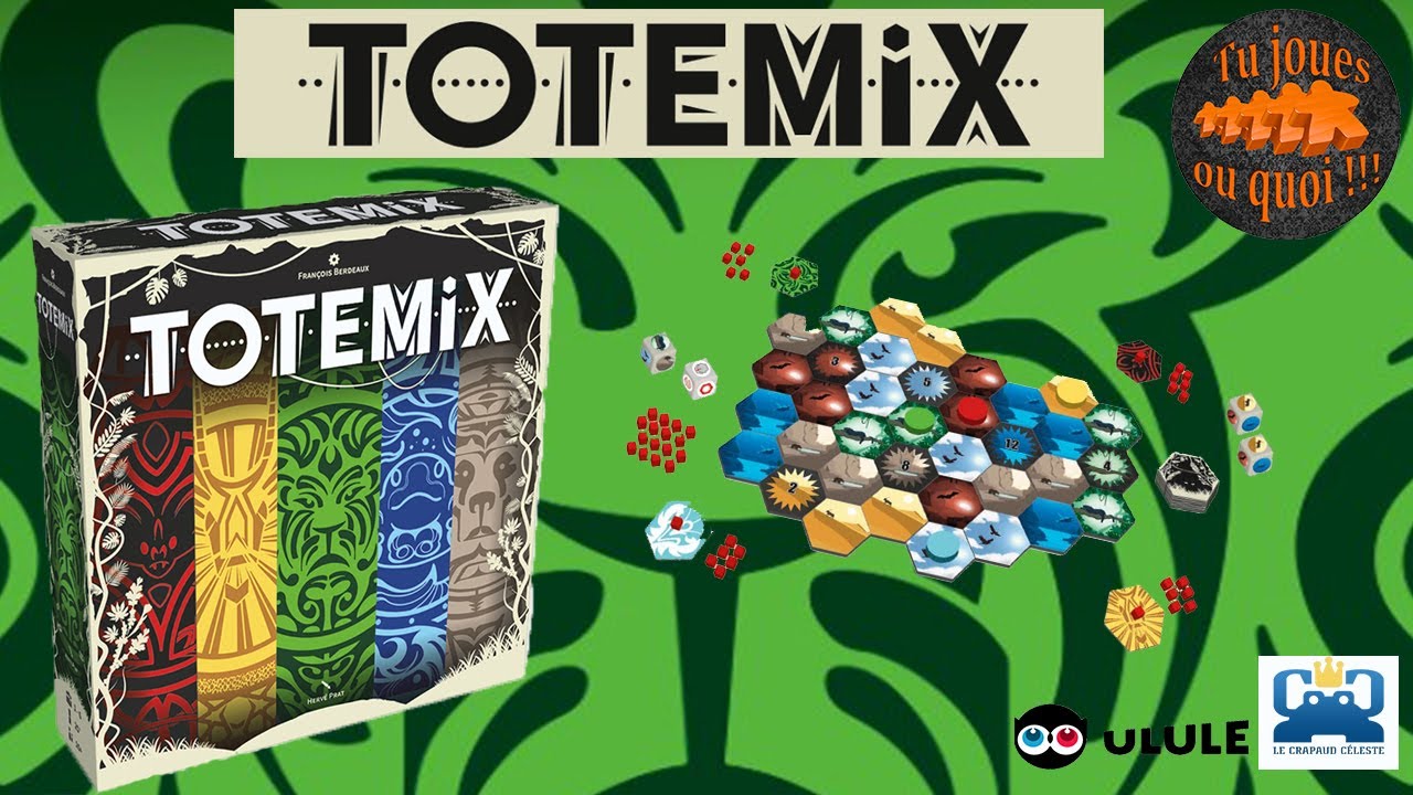 Jeu Société TOTEMIX Le Crapaud Céleste - 1 à 6 Joueurs Dès 10 Ans Neuf