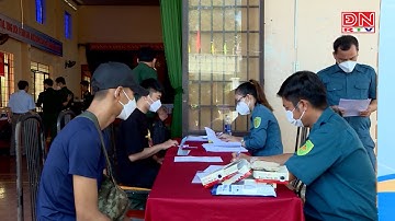 Bộ CHQS tỉnh Đồng Nai kiểm tra công tác khám tuyển Nghĩa vụ quân sự tại huyện Long Thành