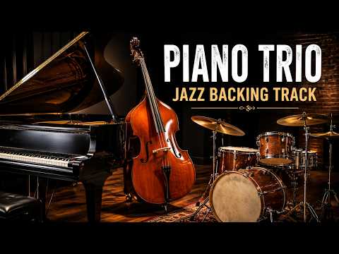 Piano Trio Jazz Backing Track | 32 Bar Swing for Jazz Improvisation & Practice