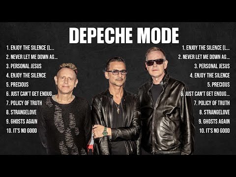 Depeche Mode Greatest Hits 2024 Collection Top 10 Hits Playlist Of All Time