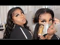 OKAYYYY MY PERFECT HAIRLINE W/ HD LACE NO PLUCKING|| LUVME HAIR
