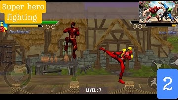 Super hero fighting gameplay walkthrough part 3🥇(Android)