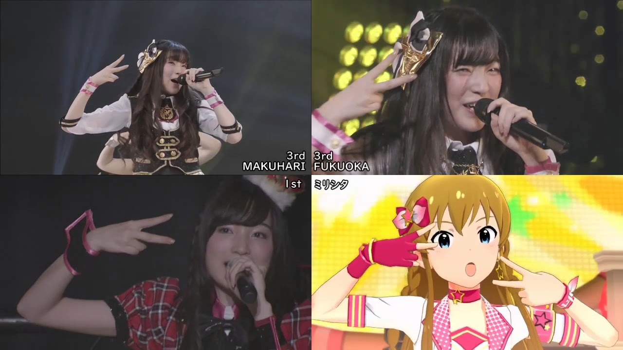ココロ☆エクササイズ 】1st‧3rd‧ミリシタ - YouTube