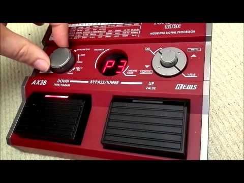 korg-ax3b-bass-multi-effects-pedal:-synth-patches-&-tutorial