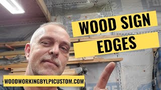 Sign Making With A Router - Edges Beginner Tutorial