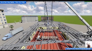 Revit Nhà Công Nghiệp - Video Tua Chậm - Bật Chế Độ 1080 Để Xem Nét Nhất