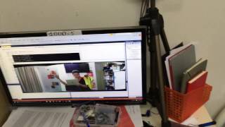 Stitching panorama video