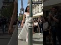 Model’s Maxi Dress Goes Wild in Paris 😂 Fashion Meets Comedy Near the Eiffel Tower!