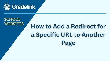 How to Add a Redirect for a Specific URL to Another Page