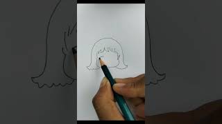 How to draw an anime girl with different facial expressions #shorts #shortsfeed #animegirl #drawing