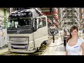 Volvo fh12  fh16 truck manufacturing2024 production how its built by girl employees