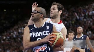 Spain @ France 2012 Olympic Men's Basketball Exhibition FULL GAME Spanish