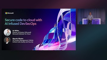 Secure code to cloud with AI infused DevSecOps | BRK112
