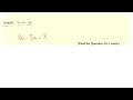 Collect Like Terms GCSE Maths Foundaion Tier