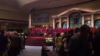 Becall johns singing “this blood” at first baptist atlanta on
easter