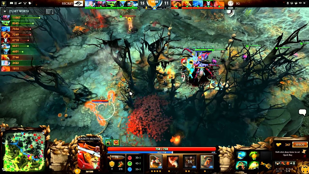 TI5 Group Stage - Day 1 - iG vs Team Secret