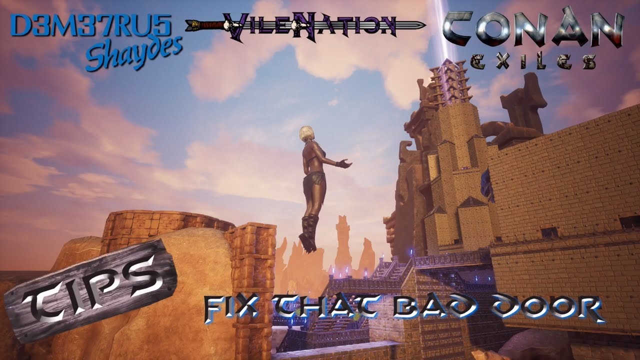 Can't open doors in Conan Exiles? Here's a workaround! ce011