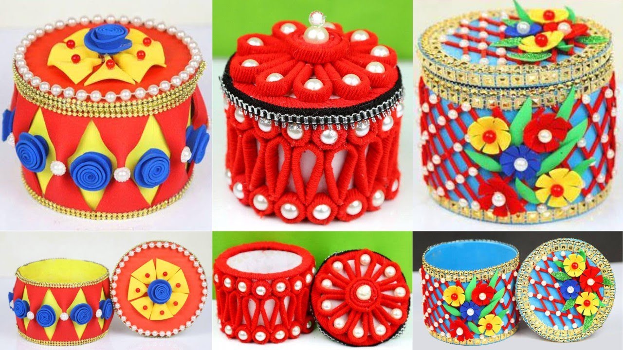 3 Best Out of Waste Plastic Bottle Jewellery Box DIY Ideas | How to Make Jewellery Box at Home | DIY