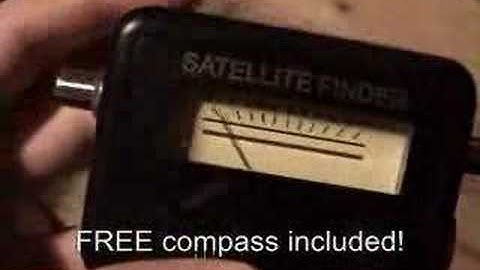 Direct TV Dish Network Satellite Finder Alignment Tool
