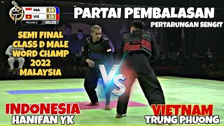 Hanifan Yuk (Indonesia) vs Trung Phuong (Vietnam) Pertarungan Sengit Partai Pembalasan || Word Champ
