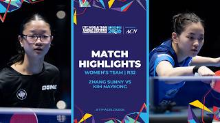 Sunny Zhang Vs Kim Nayeong Wt - R32