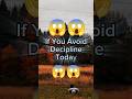 Don't Avoid Decipline 🔥😱| Hazqil Motivation #shorts #ytshorts #motivation