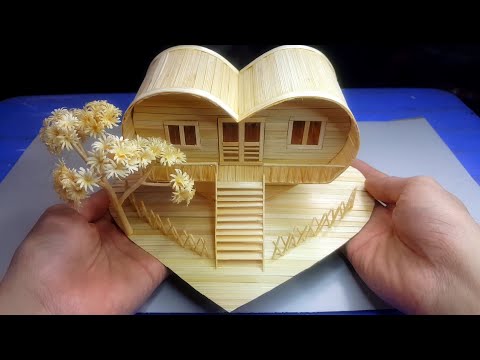 DIY Bamboo Sticks House : Easy Step by Step