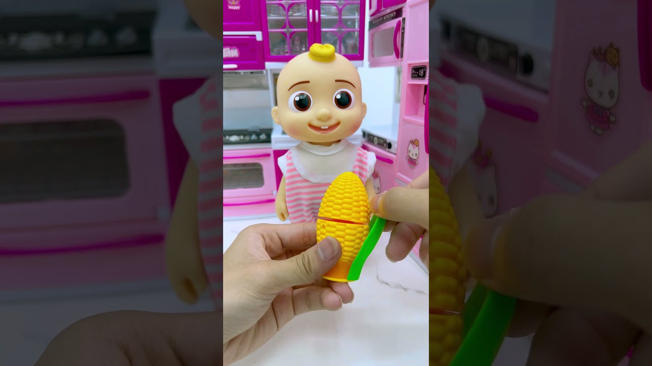 ASMR Unboxing Miniature Boys Corn Kitchen Set Toys Satisfying With Lina Videos
