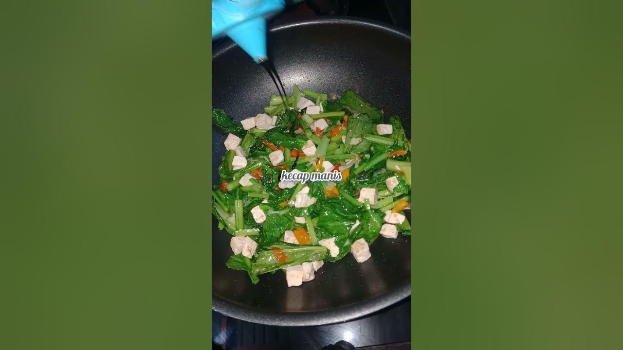 tumis sawi hijau+tahu#short#shortvideo