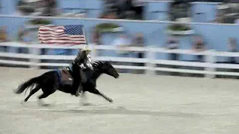 Stacy Westfall Bridleless at Devon 2010