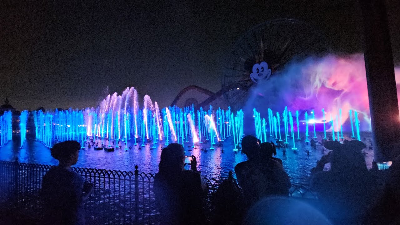 100 Years of Disney Water Show YouTube