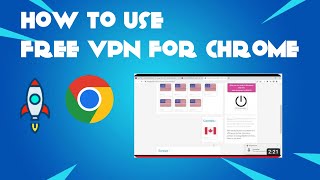 How to use the Free VPN Chrome Extension image