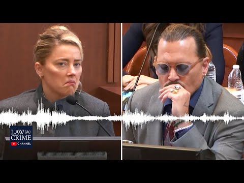 Audio Recording of Amber Heard and Johnny Depp After Filing Divorce
