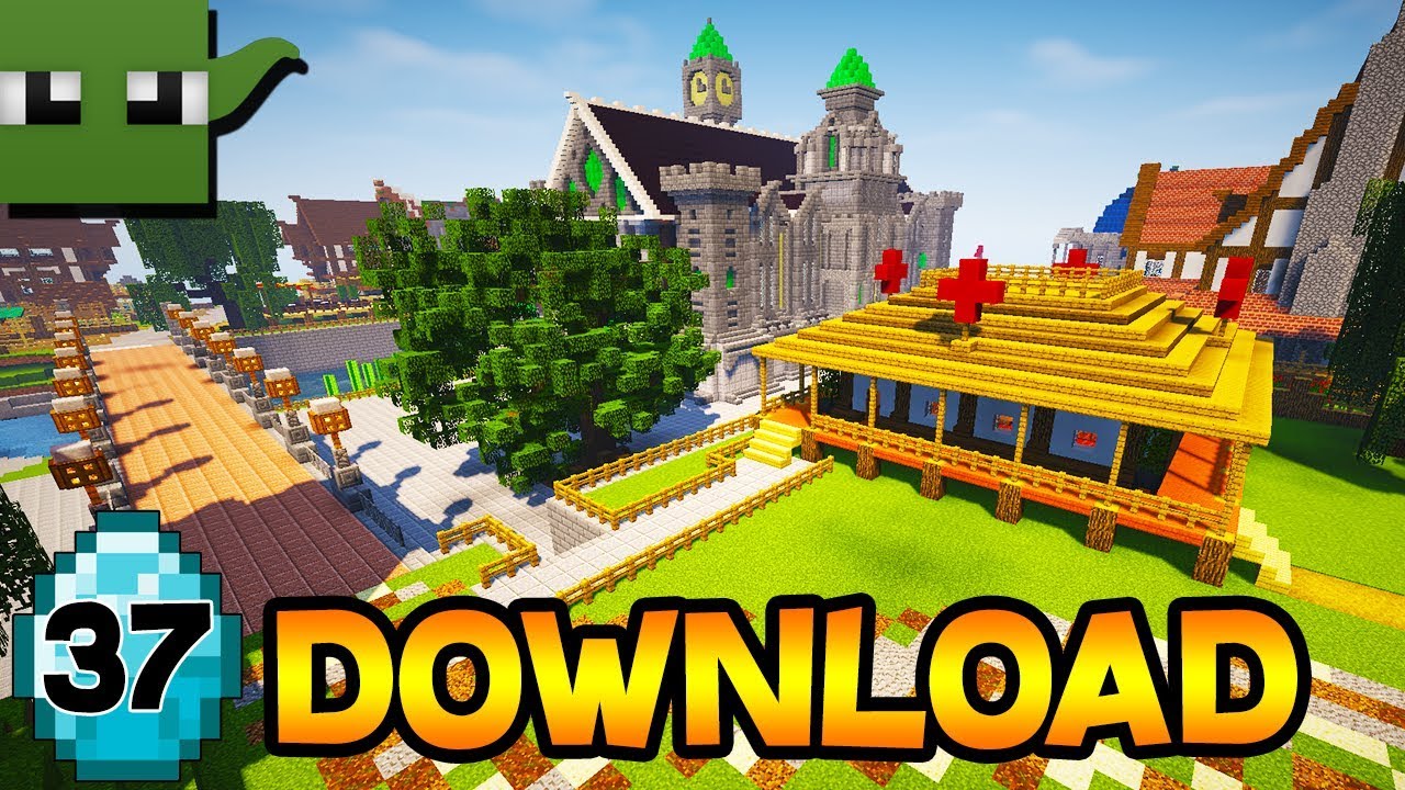 Transform a Minecraft Village into a Town E37 - Final Video - YouTube
