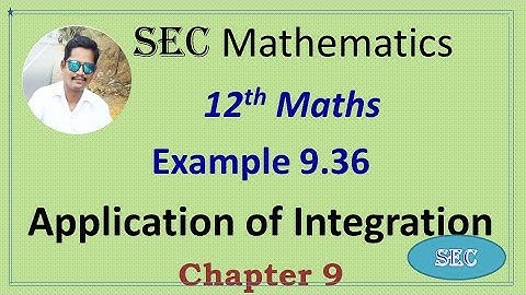 CLASS 12 Maths -  Chapter 9 Example 9.36 2022-2023  | TN