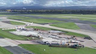Manchester Airport Transformation Programme - Drone Footage of Groundworks