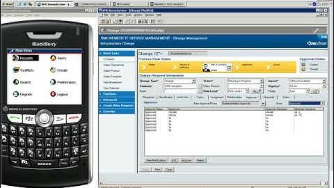 Demo: Mobile BMC Change Approvals