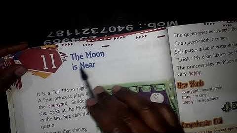English Reader ....Chapter 11...The Moon is Near ...Exercise