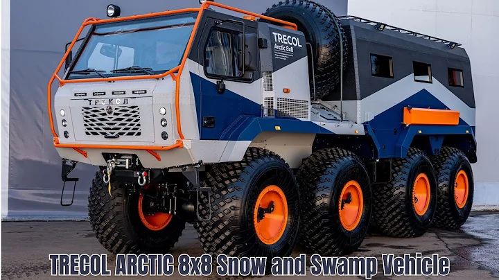 Load Capacity 4000 kg | YaMZ-534 Engine | TRECOL ARCTIC 8x8 Snow and Swamp Vehicle