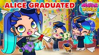 Graduation Day Secret with Alice and Lucas | Avatar World ✨🎓