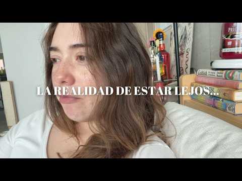 la realidad de estar lejos es muy triste