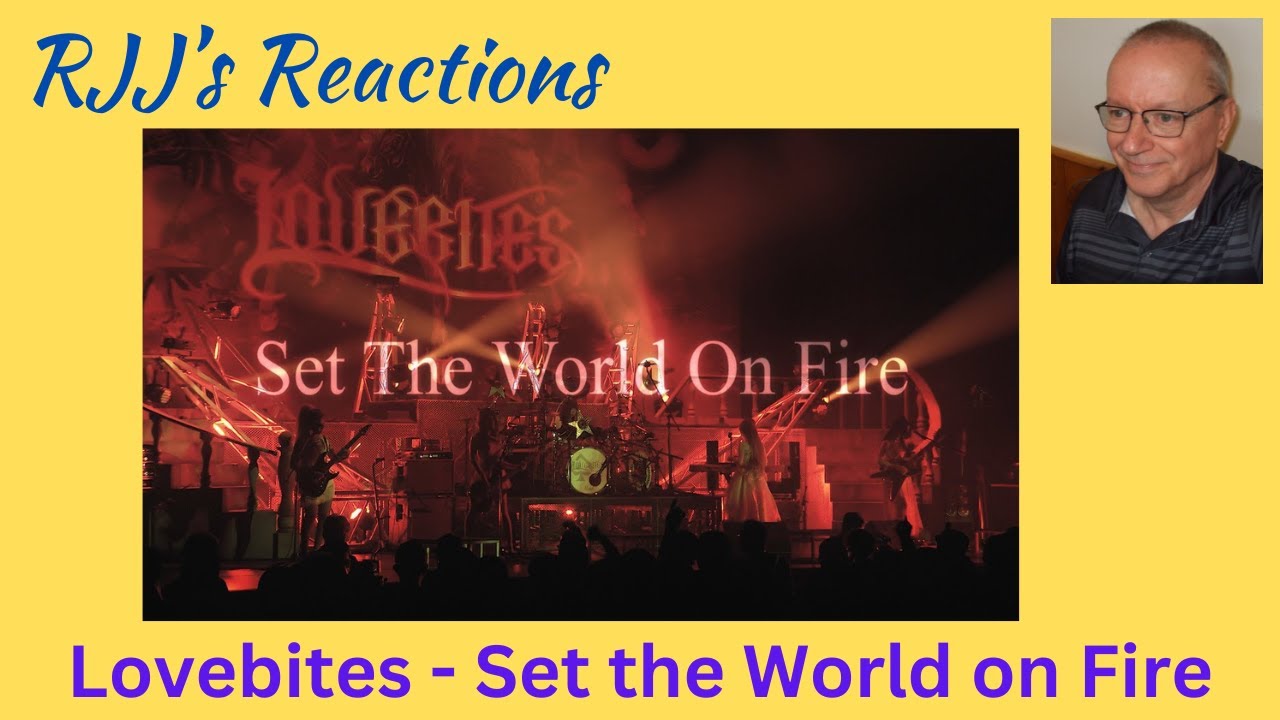 Lovebites - Set the World on Fire  -  🇨🇦 RJJ's Reaction