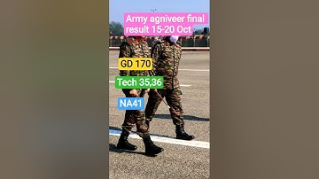 army agniveer final result 2025 #army #shorts #viral