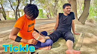 ASMR Feet Tickle Therapy 🦶