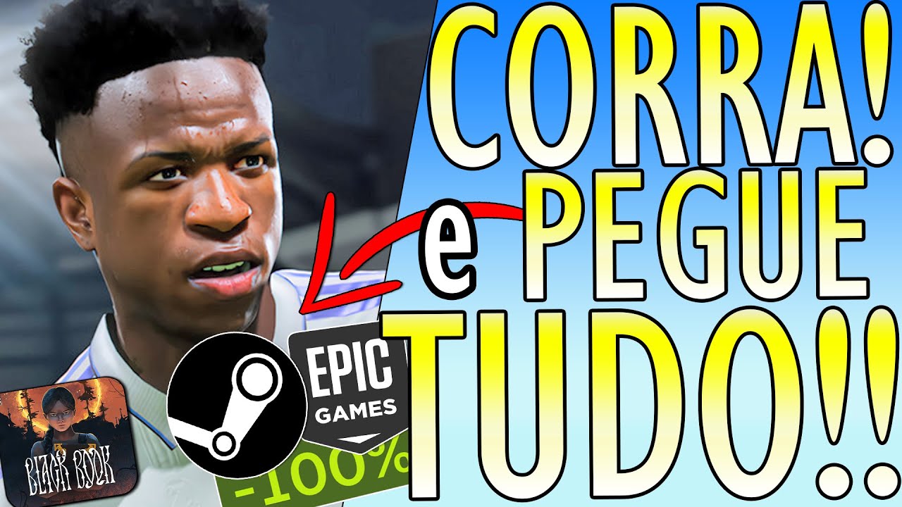 OPA!! TUDO O QUE ESTÁ de GRAÇA AGORA no PC! JOGOS GRÁTIS para PC na STEAM e  EPIC GAMES STORE 