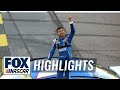 FINAL LAPS: Kyle Larson holds off late charge from Chase Elliott to win at Kansas | NASCAR ON FOX