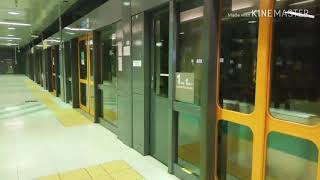 【真っ暗】東京メトロ南北線　回送電車　白金高輪発車