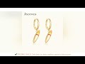 ANDYWEN 925 Sterling Silver 8.5mm Enamel Yellow Skateboard Pendientes Piercing Drop Earring Rock Pun