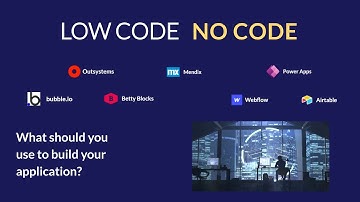No Code vs Low Code. What should you use for your app?